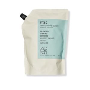 NEW AG Hair Care Vita C Strengthening Shampoo Jumbo Liter Refill Pouch